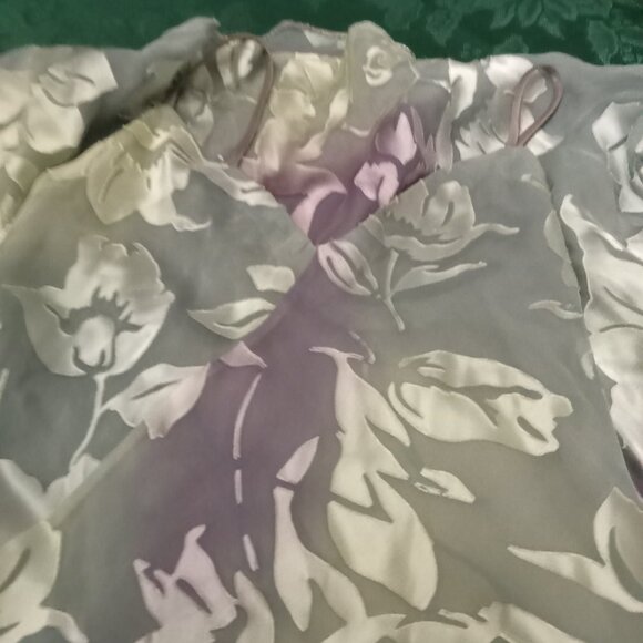 Ladies Laundry by Shelli Segal lingerie like new without tags mauve and grey - Picture 3 of 4